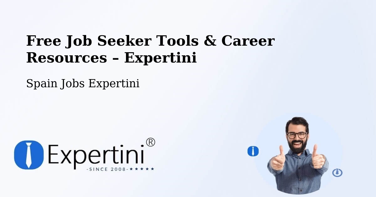 Free Job Seeker Tools & Career Resources – Brea De Aragón - Brea De Aragón, Spain Jobs Expertini